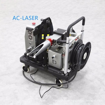 Handheld laser metal  rust removal cleaning machine